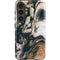 Copper and Black Marble Ink Galaxy S24 Impact Case